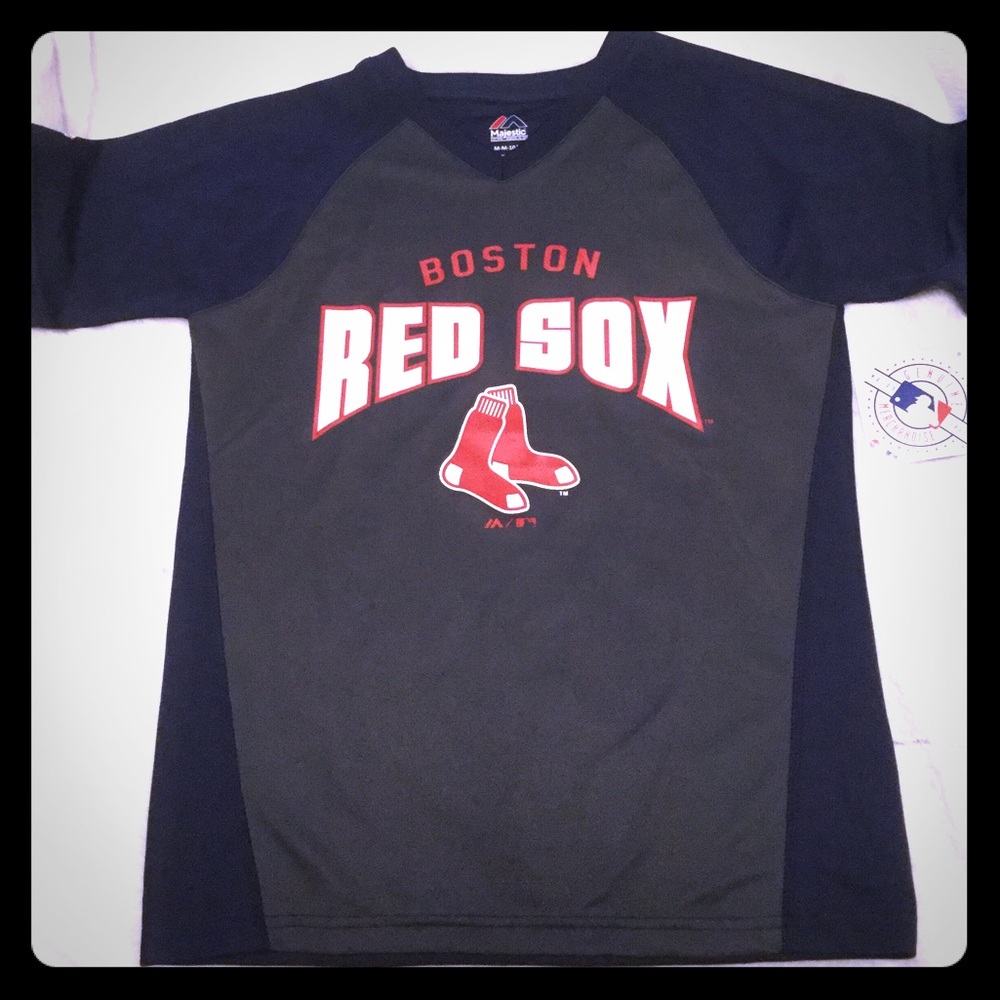 Boston Red Sox V Neck Shirt